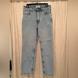 Abercrombie & Fitch Light Blue Straight Jeans